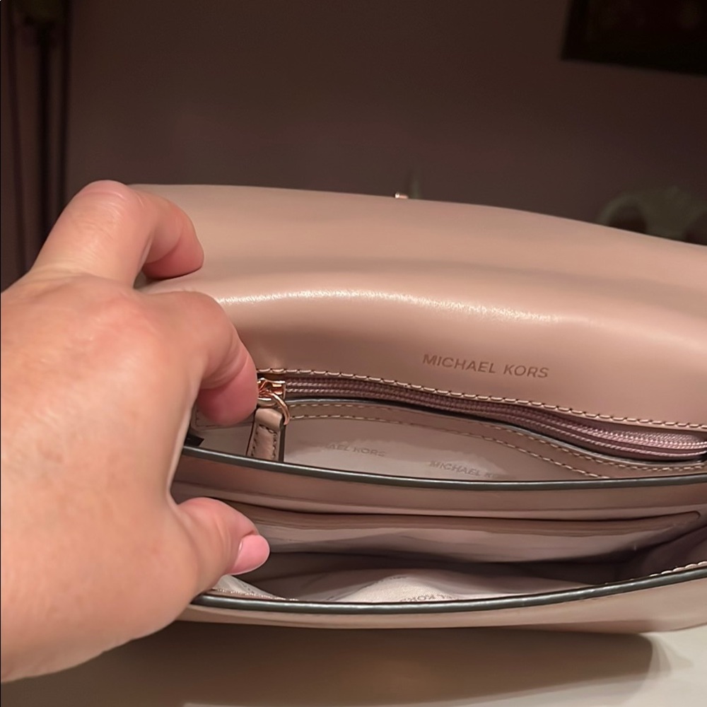 Michael Kors Pink Crossbody Bag - Picture 15 of 16